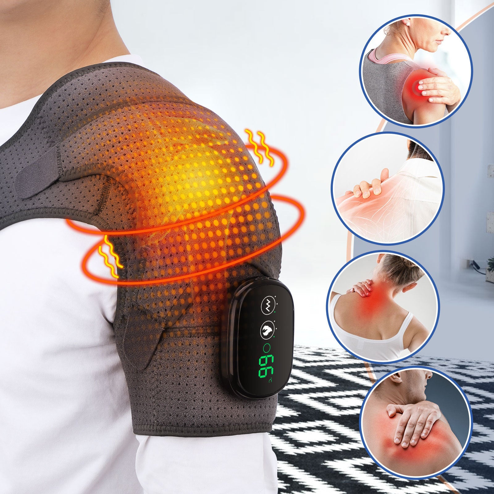 Convenient Electric Heating Shoulder Pad