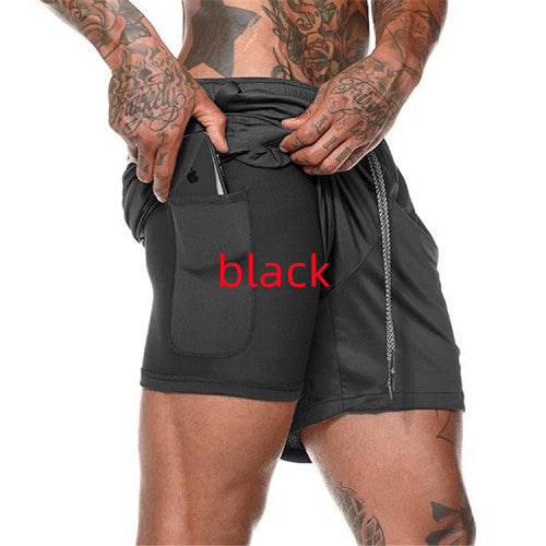 Short de compression à poche